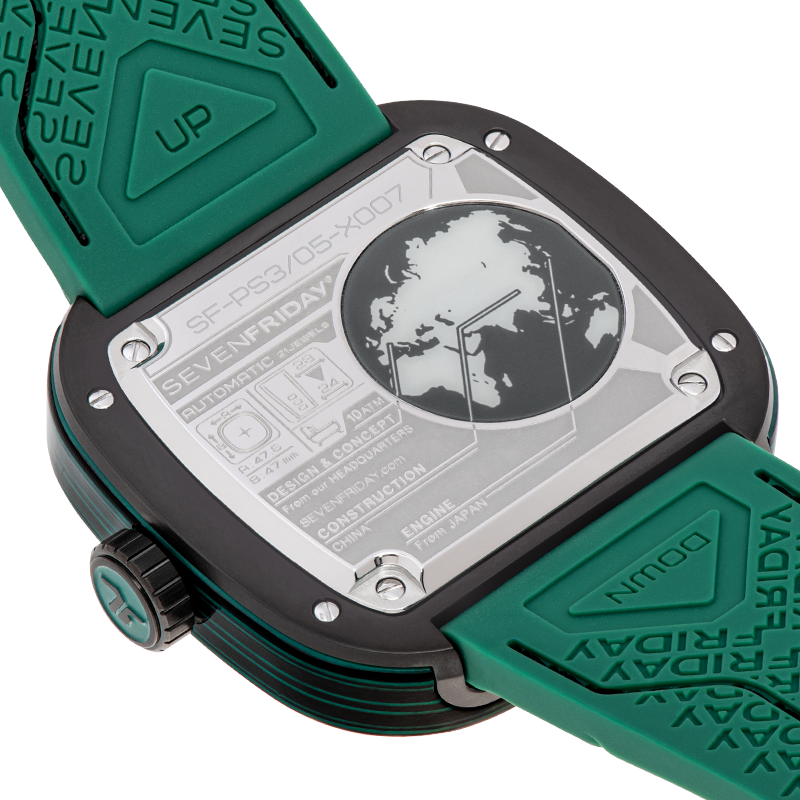 SEVENFRIDAY PS3/05 "CCG" - Red Army Watches 
