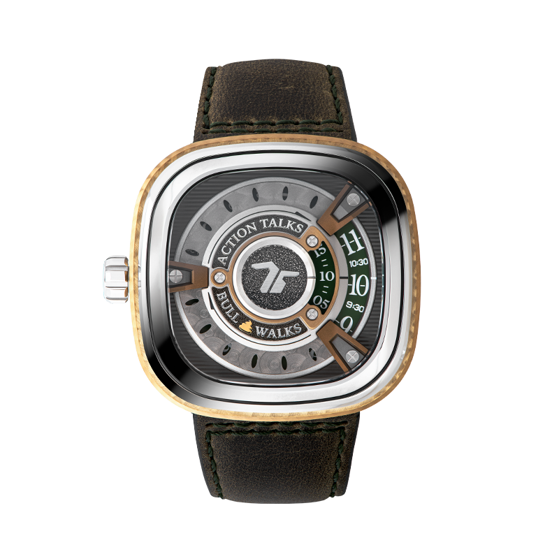 SEVENFRIDAY M2/05 "ACTION TALKS" - Red Army Watches 