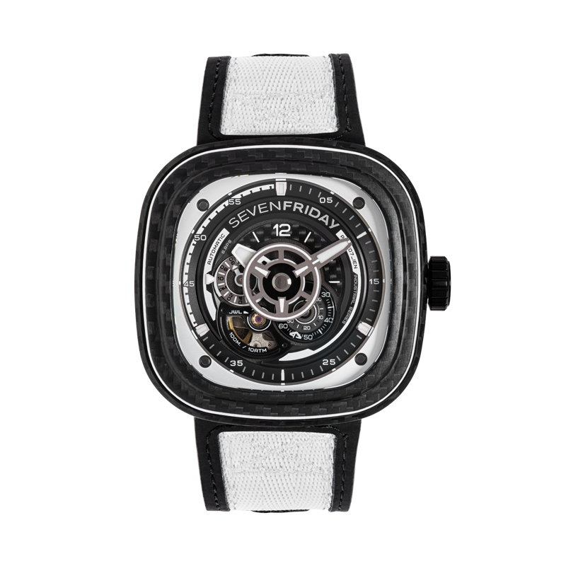 07 "White Carbon" - Red Army Watches 