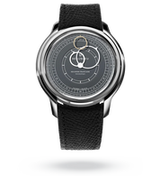 BEAUBLEU Seconde Française 19.24 Anthracite Gray Steel Leather