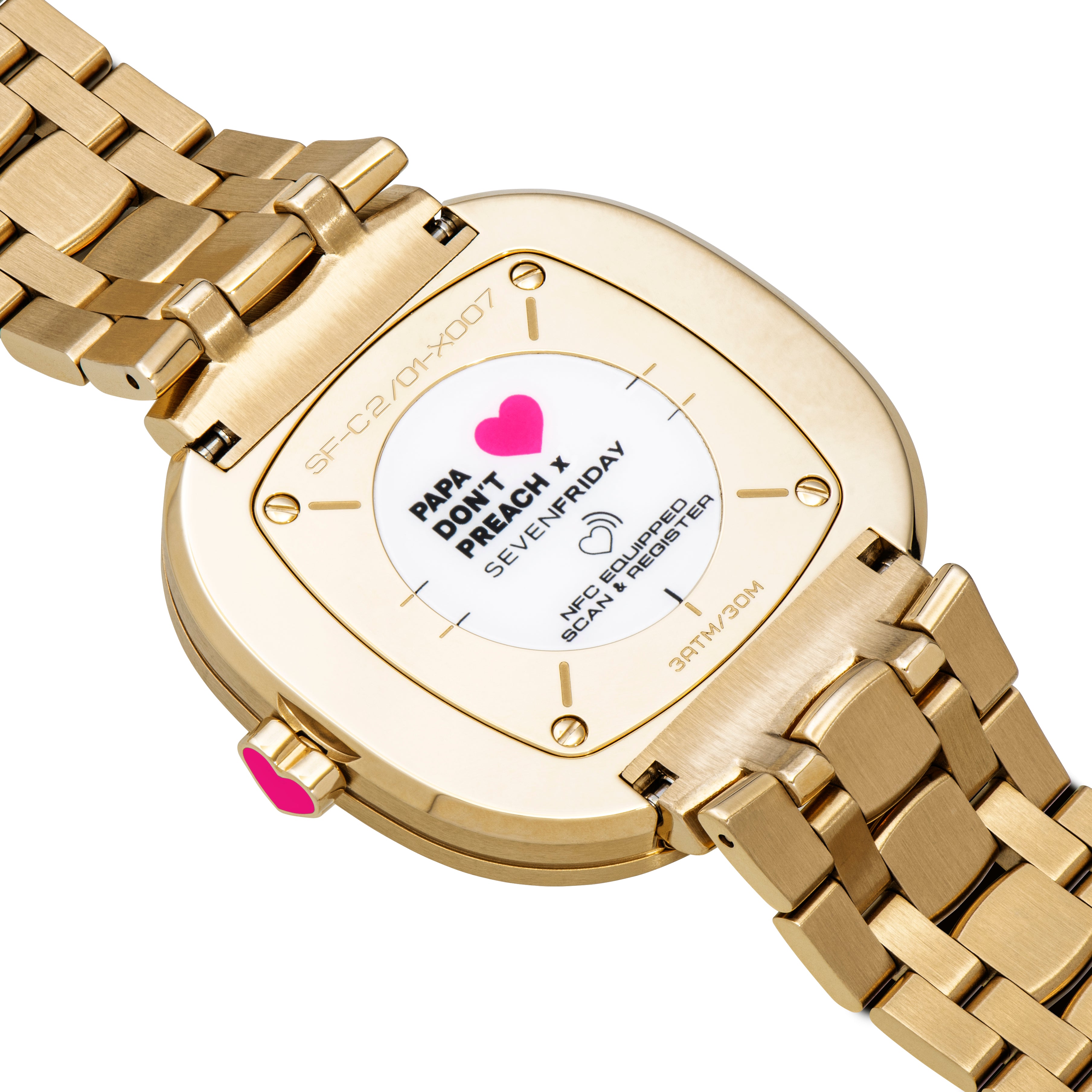 SEVENFRIDAY C2/01 "PAPA DON'T PREACH" - Red Army Watches 