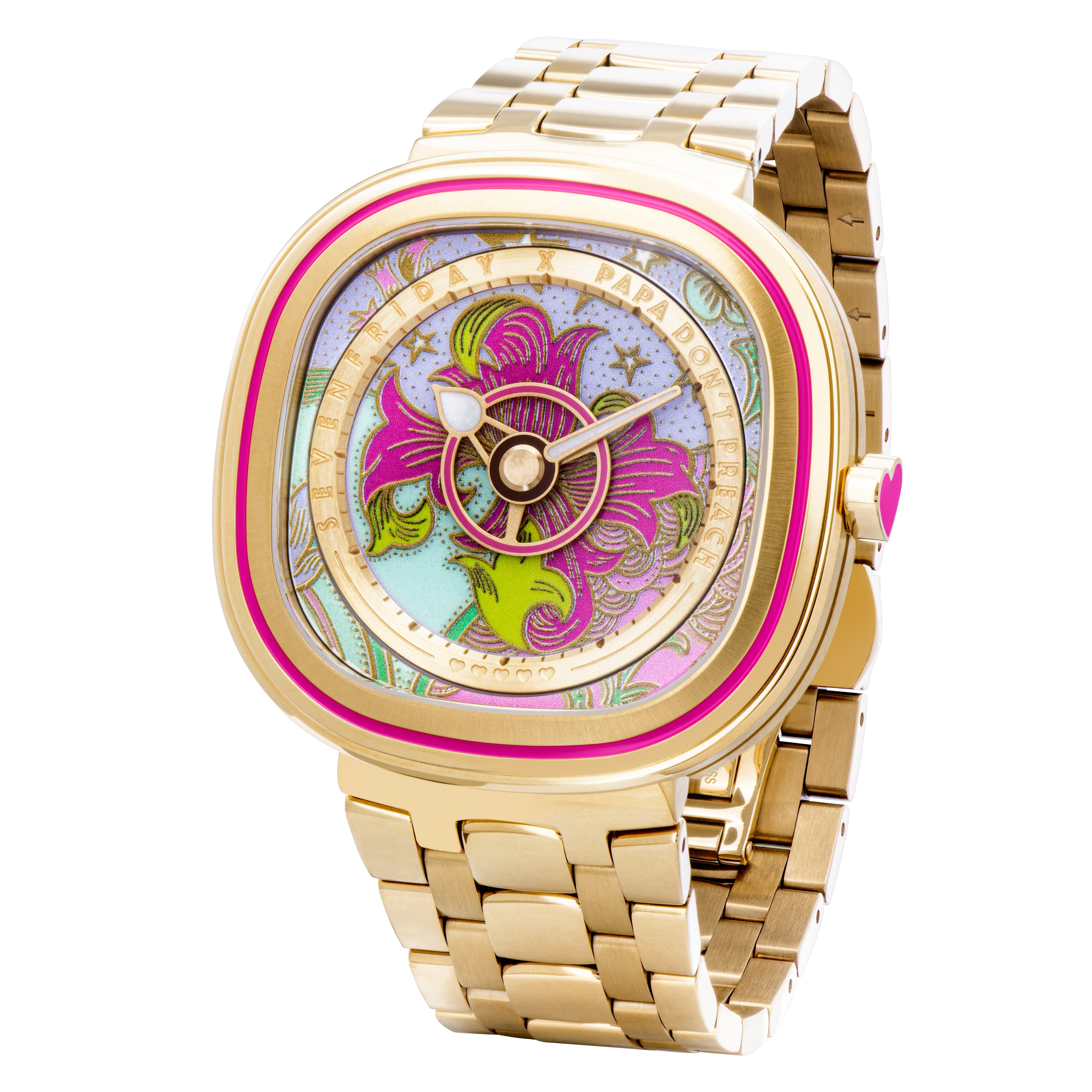 SEVENFRIDAY C2/01 "PAPA DON'T PREACH" - Red Army Watches 