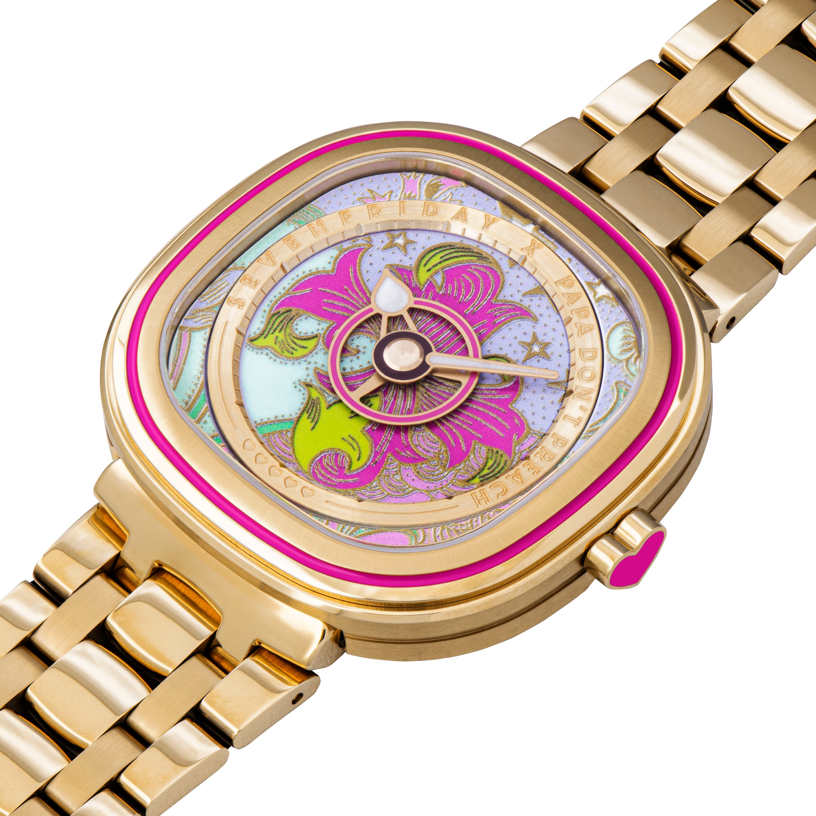 SEVENFRIDAY C2/01 "PAPA DON'T PREACH" - Red Army Watches 