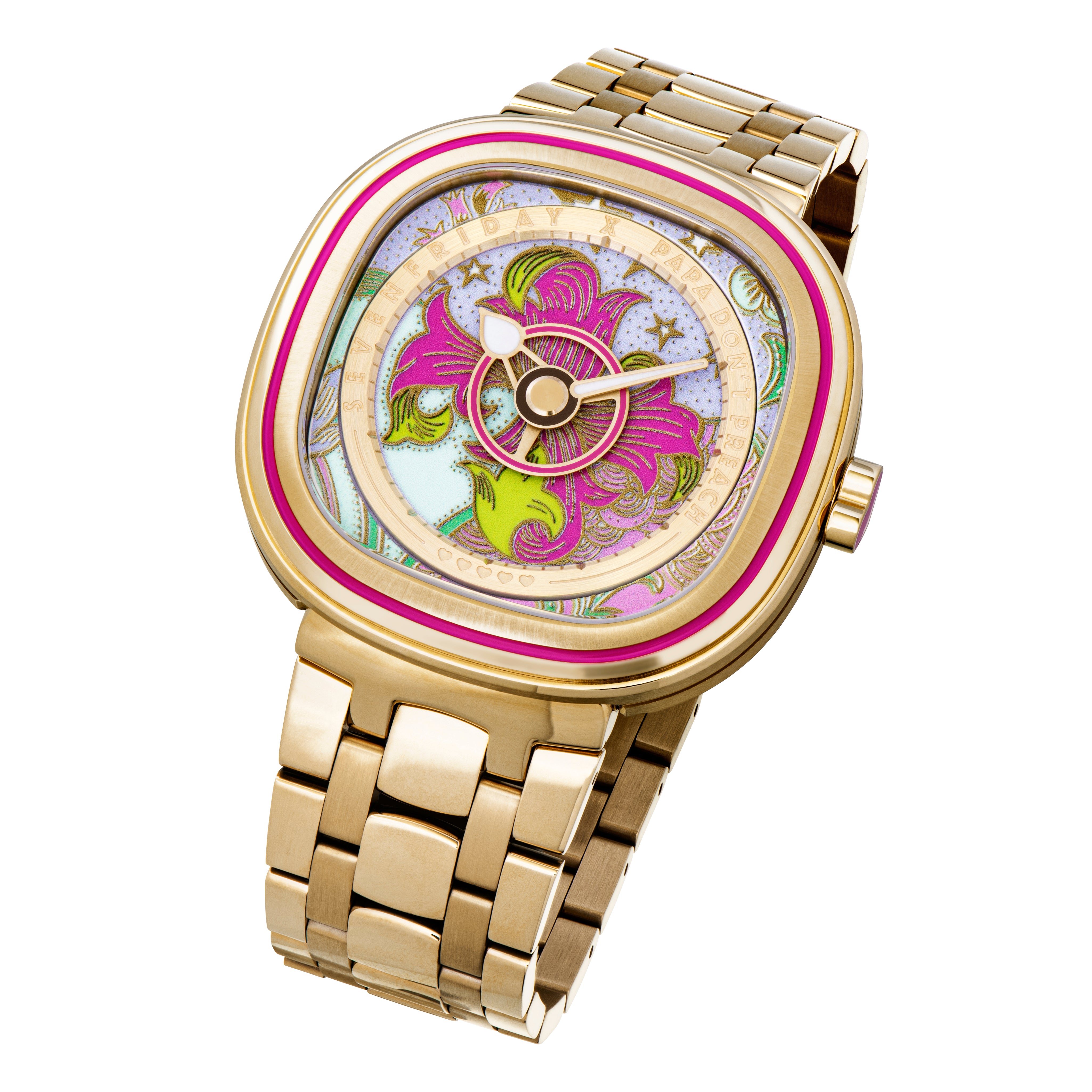 SEVENFRIDAY C2/01 "PAPA DON'T PREACH" - Red Army Watches 