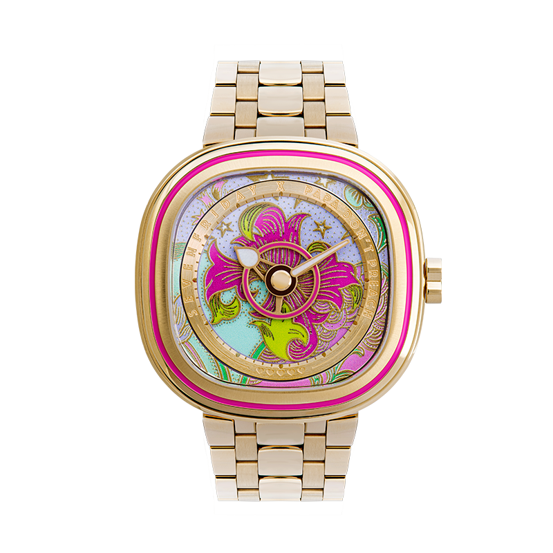 SEVENFRIDAY C2/01 "PAPA DON'T PREACH" - Red Army Watches 