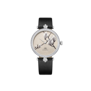 SHANGHAI WATCH MODERNE LADY MAGNOLIA BRODERIE SILVER