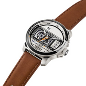 TACS CASSETTE WATCH - CHROME (TS2303A) - Red Army Watches 