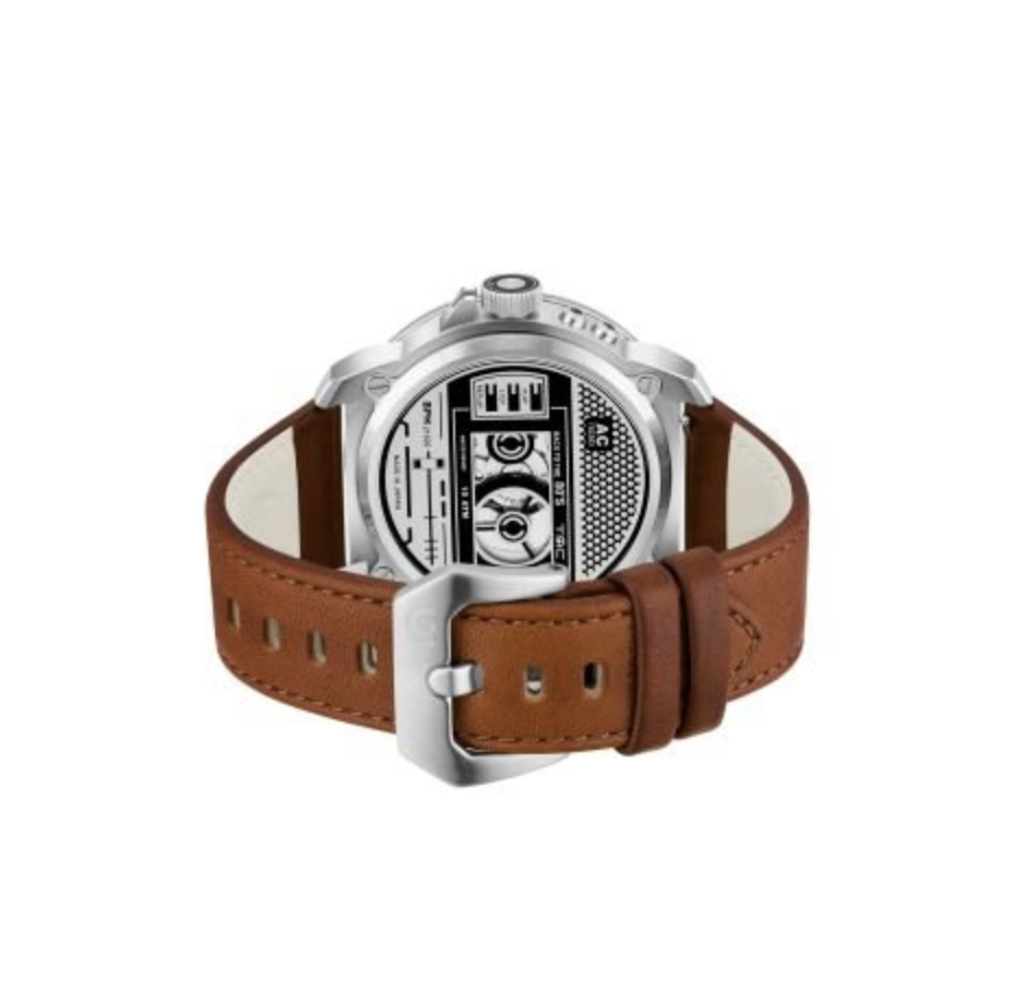 TACS CASSETTE WATCH - CHROME (TS2303A) - Red Army Watches 