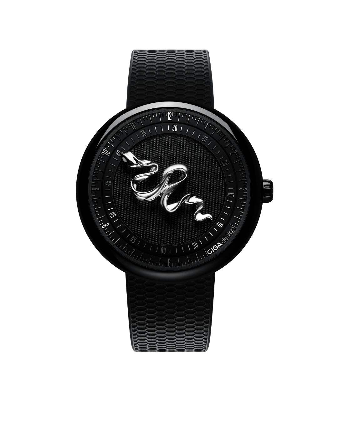 CIGA DESIGN SERPENT - STERLING SILVER LIMITED EDITION - Red Army Watches 