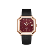 SHANGHAI WATCH ORIGINATE FANGYU BURGUNDY