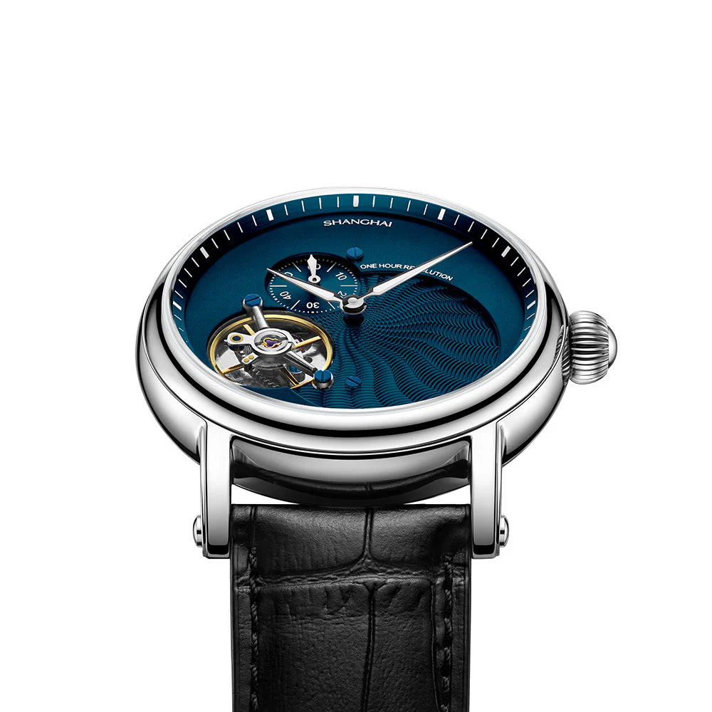 SHANGHAI WATCH THE BUND TIME TRACE BLUE