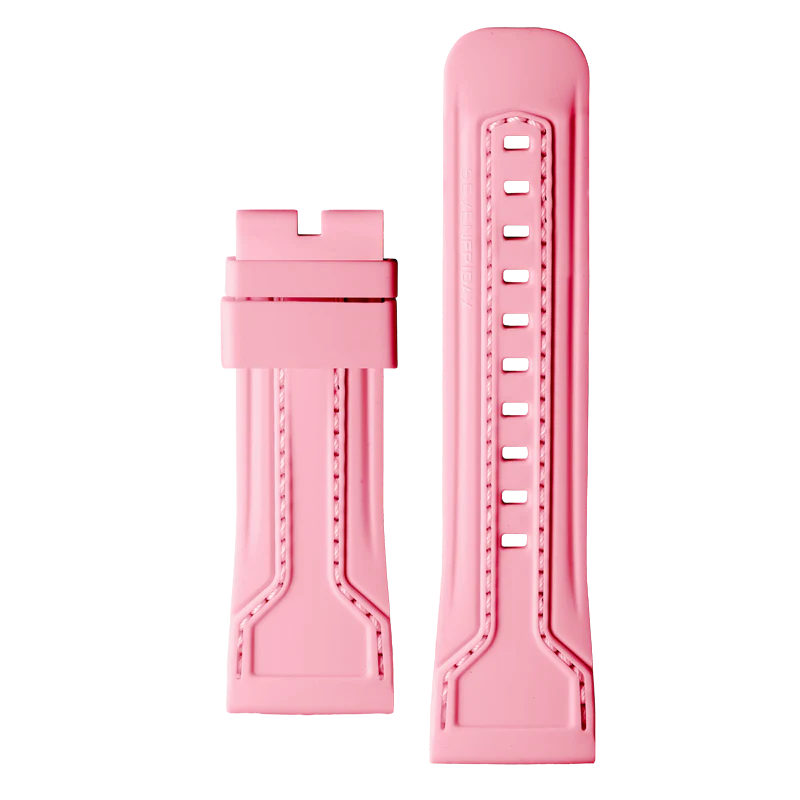 SEVENFRIDAY Strap , Silicone Pink (P, PS, M, S, Q, V, W-Series) - Red Army Watches 