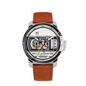 TACS CASSETTE WATCH - CHROME (TS2303A) - Red Army Watches 