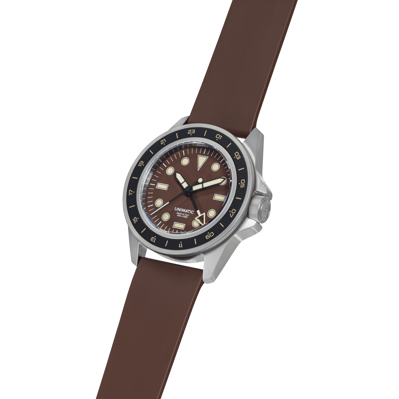 UNIMATIC U1-GMT-DHBR - Red Army Watches 
