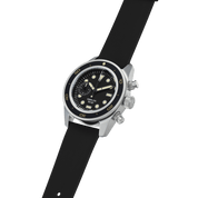 UNIMATIC U3-DHB Black Heritage Chronograph Diver - Red Army Watches 