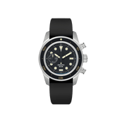 UNIMATIC U3-DHB Black Heritage Chronograph Diver - Red Army Watches 