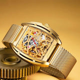 CIGA Design Z-Series Exploration Gold Skeleton Automatic Watch