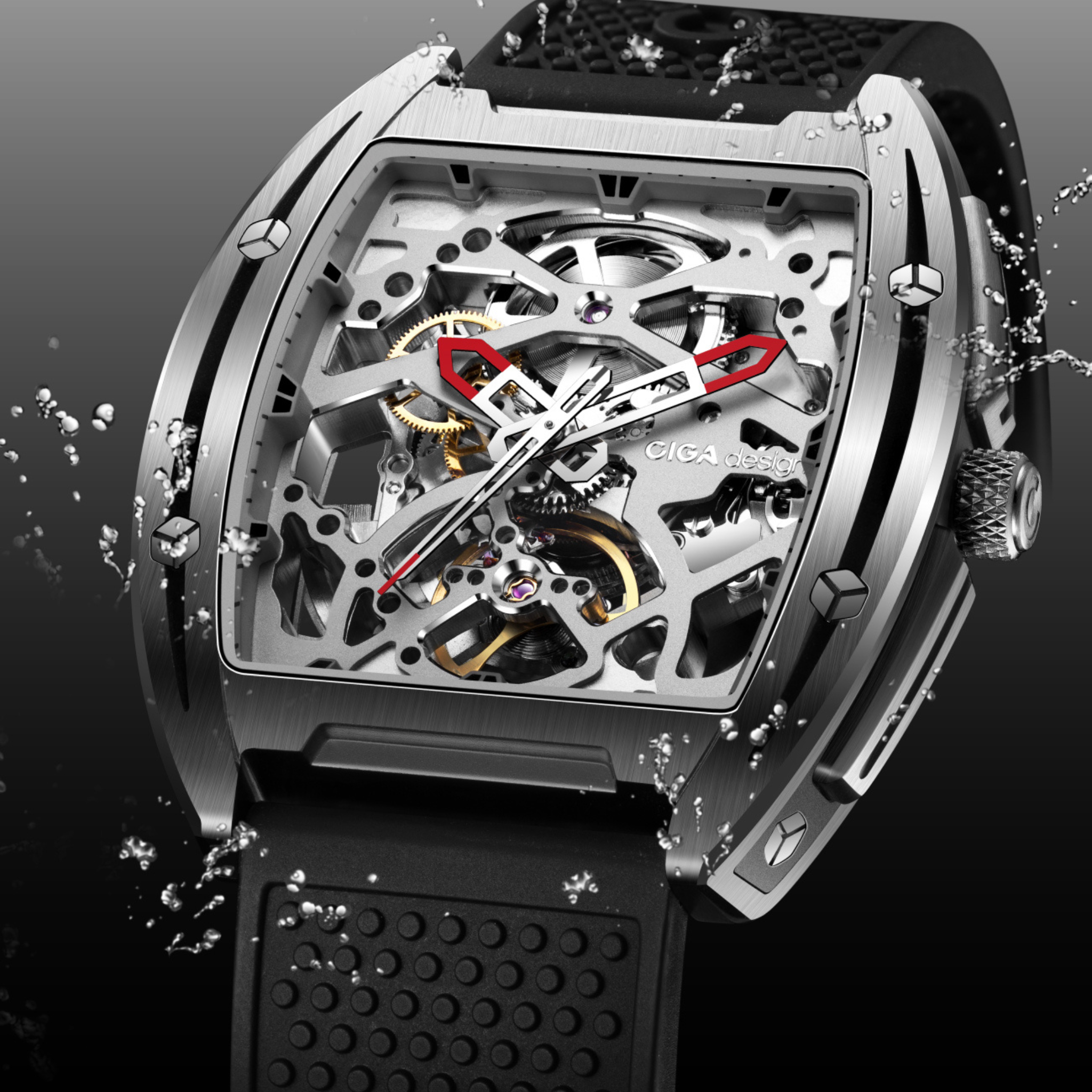 CIGA DESIGN EDGE TITANIUM BLACK