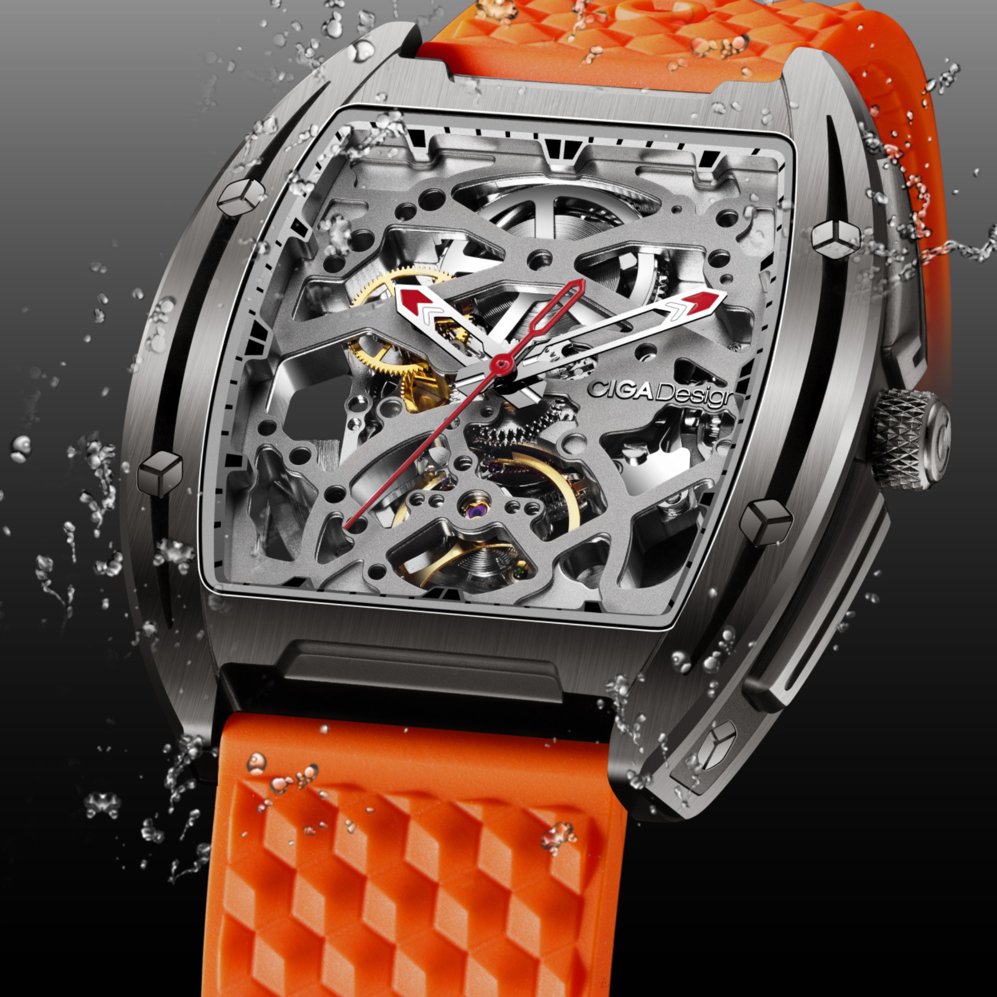 CIGA DESIGN EDGE TITANIUM ORANGE