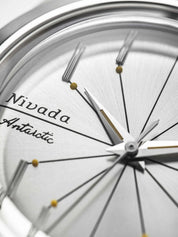 NIVADA GRENCHEN ANTARCTIC SPIDER SILVER 38MM - Red Army Watches 