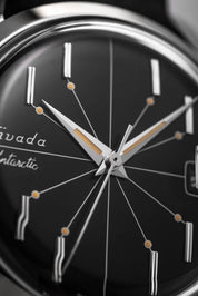 NIVADA GRENCHEN ANTARCTIC SPIDER BLACK 38MM - Red Army Watches 
