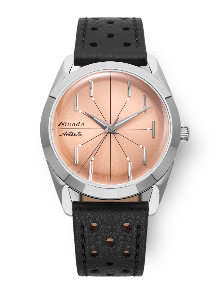 NIVADA ANTARCTIC SPIDER SALMON - Red Army Watches 