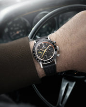 NIVADA CHRONOKING MECAQUARTZ RACING CARBON - Red Army Watches 