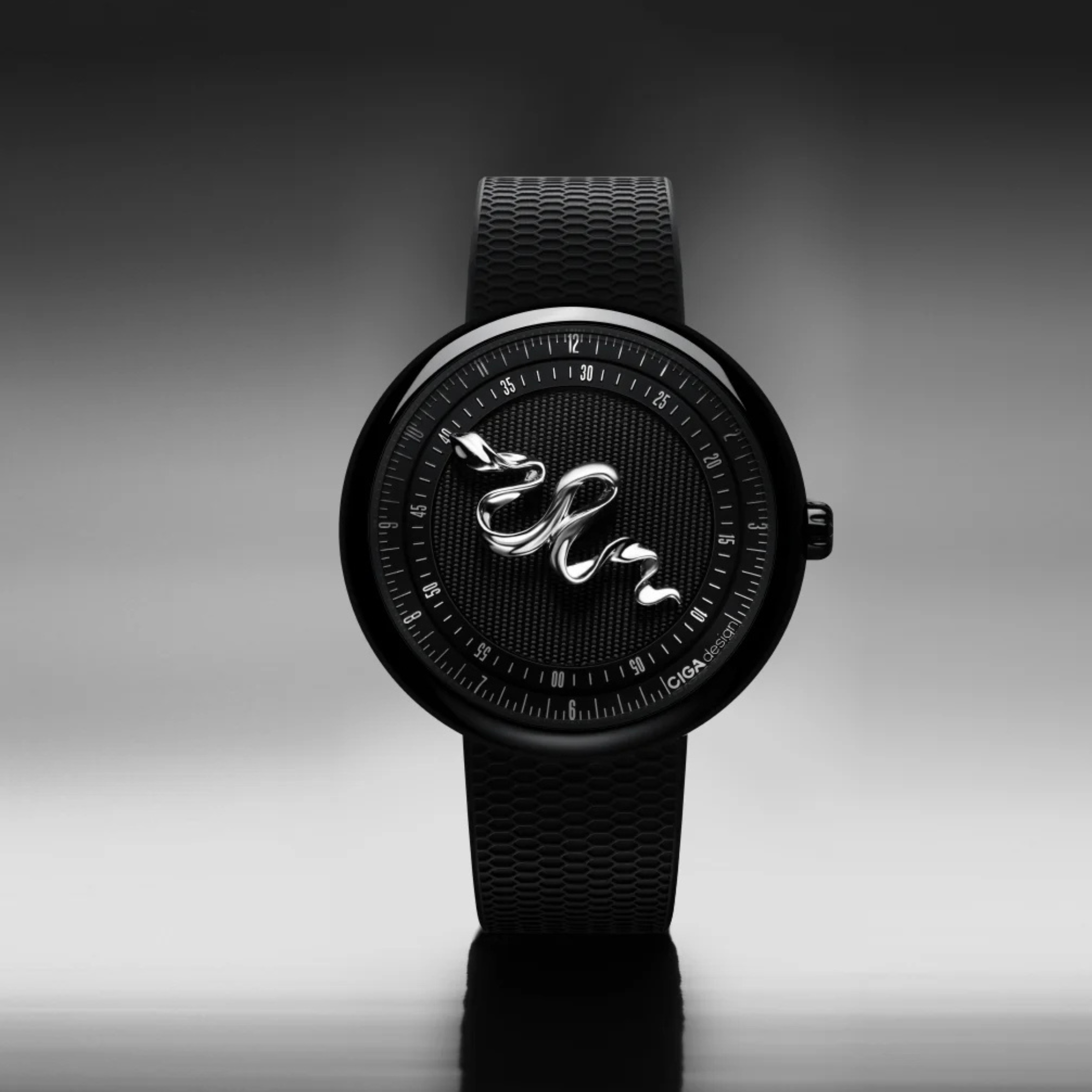 CIGA Design Legend of the Serpent (925 Sterling Silver Version) - Red Army Watches 