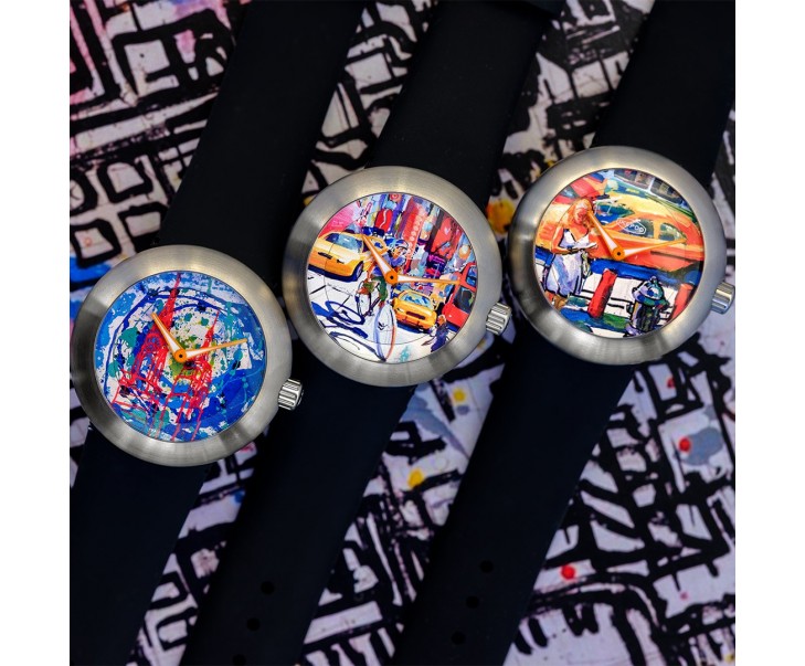 IKEPOD Duopod Skycrapers x Tom Christopher - Red Army Watches 