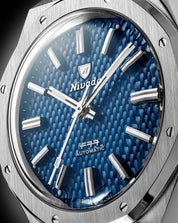 NIVADA GRENCHEN F77 SST BLUE MK2 - 38MM - Red Army Watches 