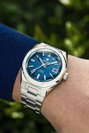 NIVADA GRENCHEN F77 SST BLUE MK2 - 38MM - Red Army Watches 