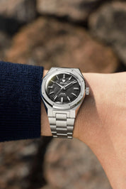 NIVADA GRENCHEN F77 SST METEORITE MK2 38MM - Red Army Watches 