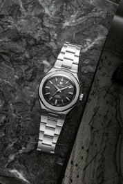 NIVADA GRENCHEN F77 SST METEORITE MK2 38MM - Red Army Watches 
