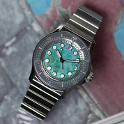 HORIZON NEMOLITHIC WITH CHRYSOCOLLA STONE DIAL - Red Army Watches 