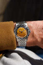 BALTIC HEURES DU MONDE WORLDTIMER - TIGER EYE - Red Army Watches 
