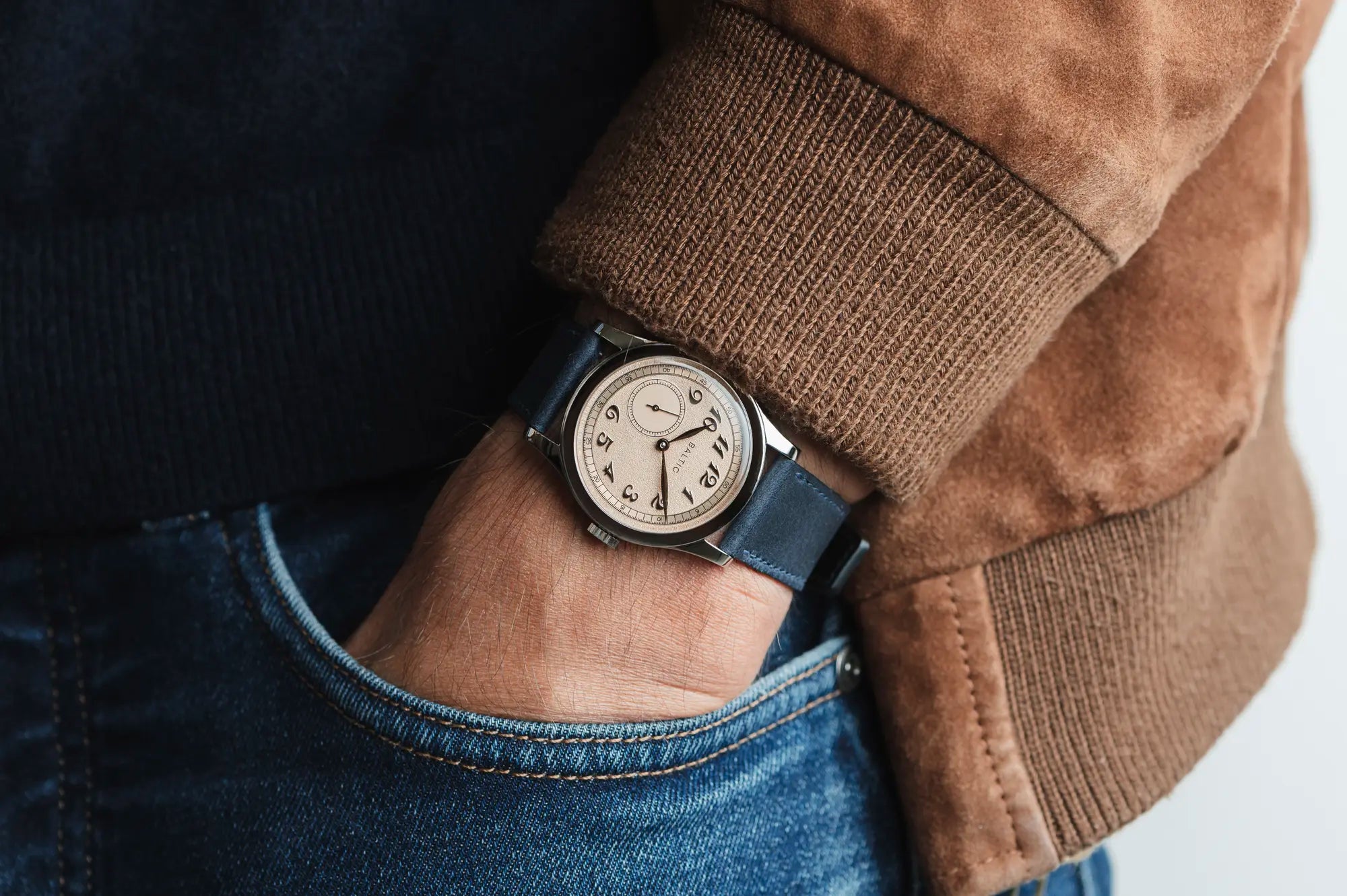 BALTIC MR CLASSIC SALMON (SAFIANNO) - Red Army Watches 