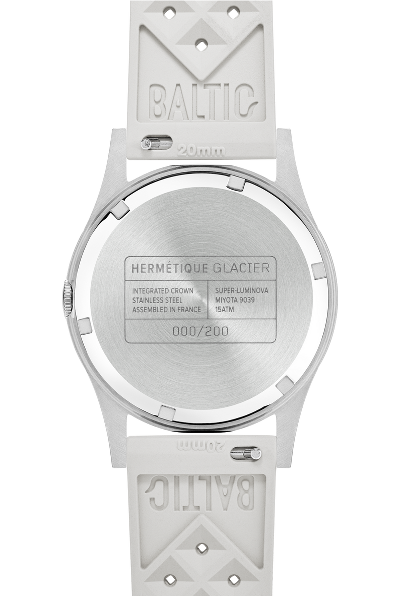 BALTIC HERMÉTIQUE GLACIER WHITE - Red Army Watches 