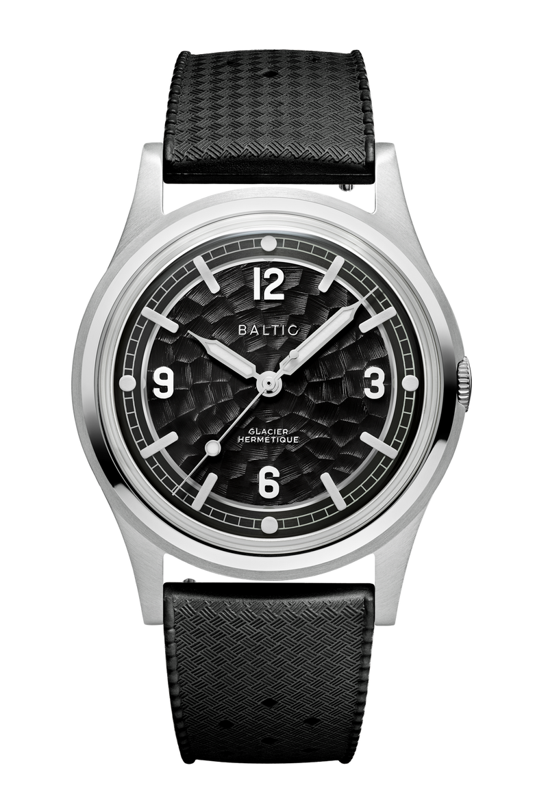 BALTIC HERMÉTIQUE GLACIER BLACK - Red Army Watches 