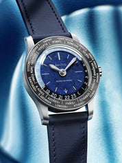BALTIC HEURES DU MONDE WORLDTIMER - SODALITE - Red Army Watches 