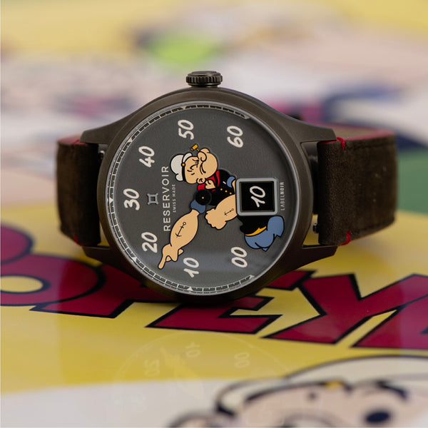 RESERVOIR X LABEL NOIR X POPEYE LIMITED EDITION - Red Army Watches 