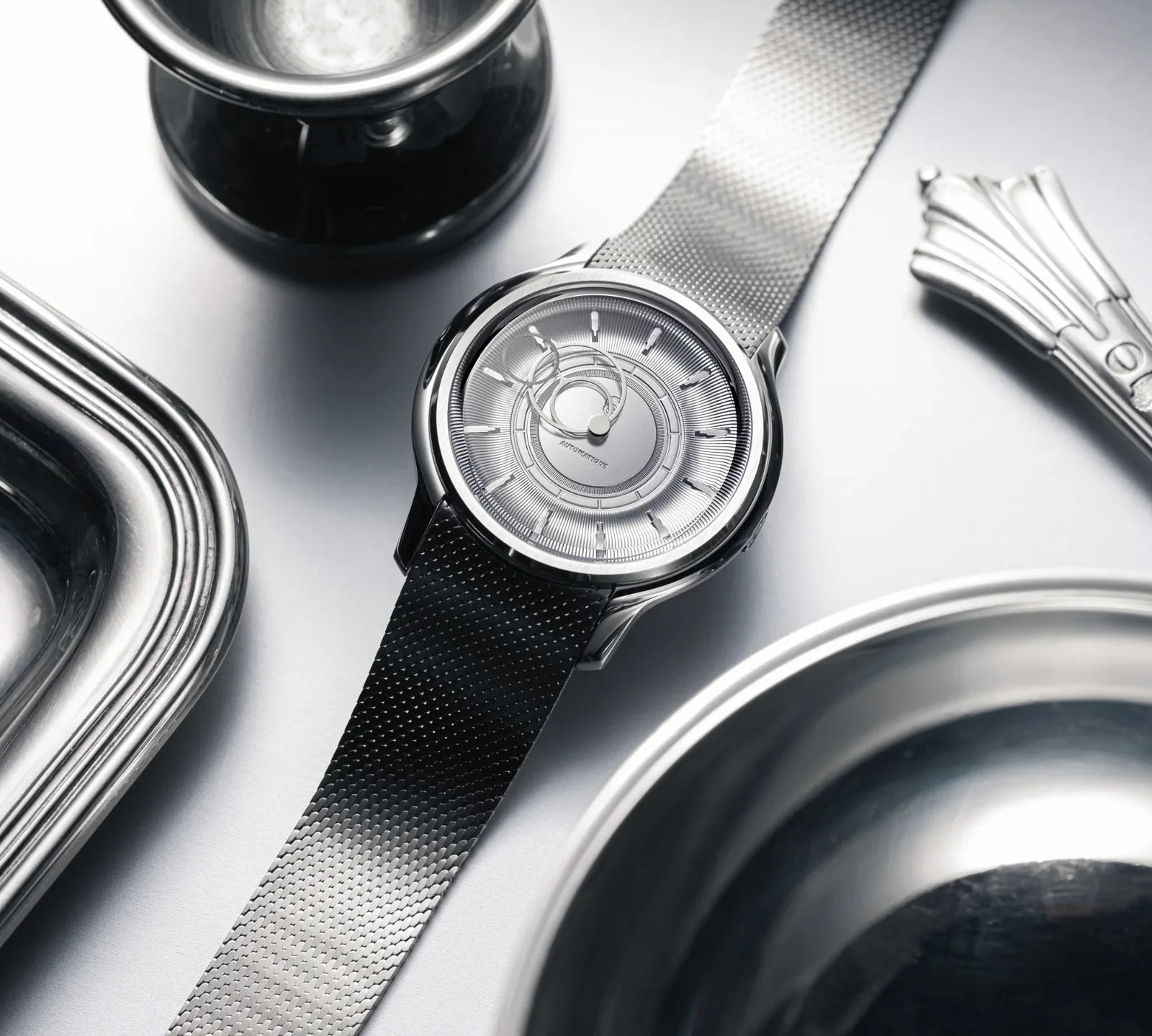 BEAUBLEU La Pièce n°2 - Silver - Red Army Watches 