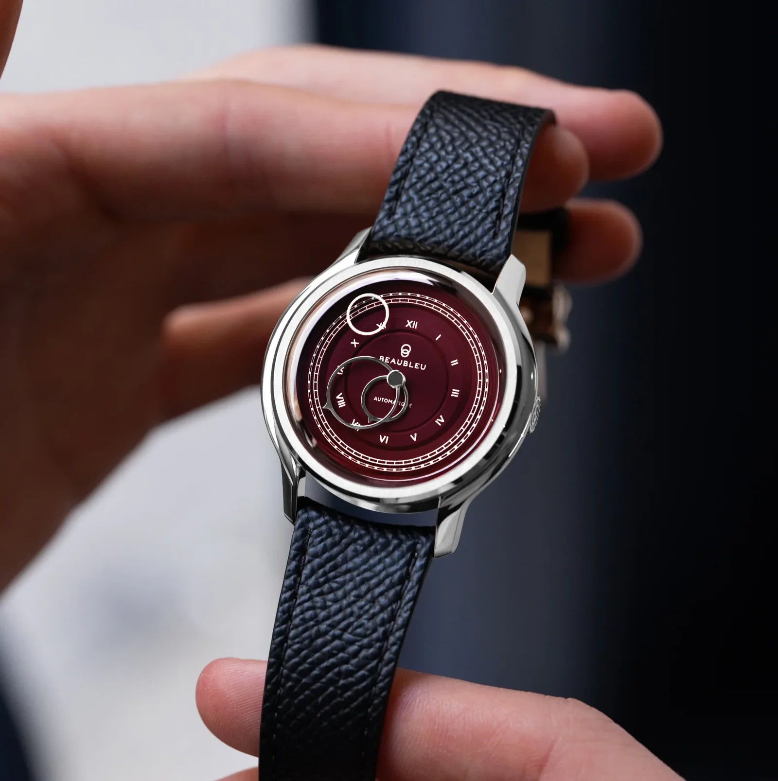 BEAUBLEU La Pièce n°1 - Burgundy - Red Army Watches 