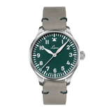 LACO PILOT WATCH BASIC AUGSBURG GRUN 39MM AUTOMATIC