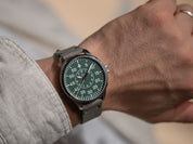 LACO PILOT WATCH BASIC AACHEN GRUN 39MM AUTOMATIC
