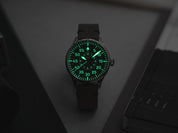 LACO PILOT WATCH BASIC AACHEN GRUN 39MM AUTOMATIC