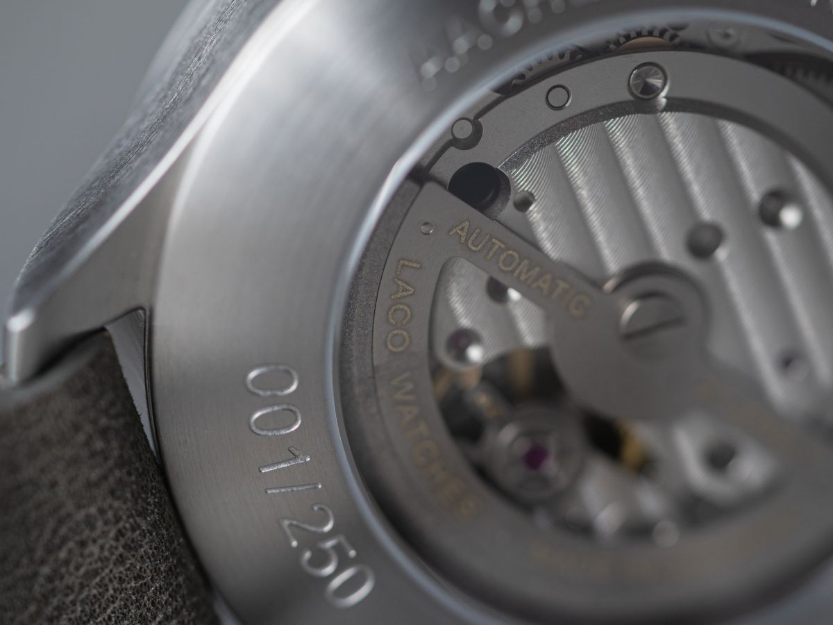 LACO PILOT WATCH BASIC AUGSBURG GRUN 39MM AUTOMATIC