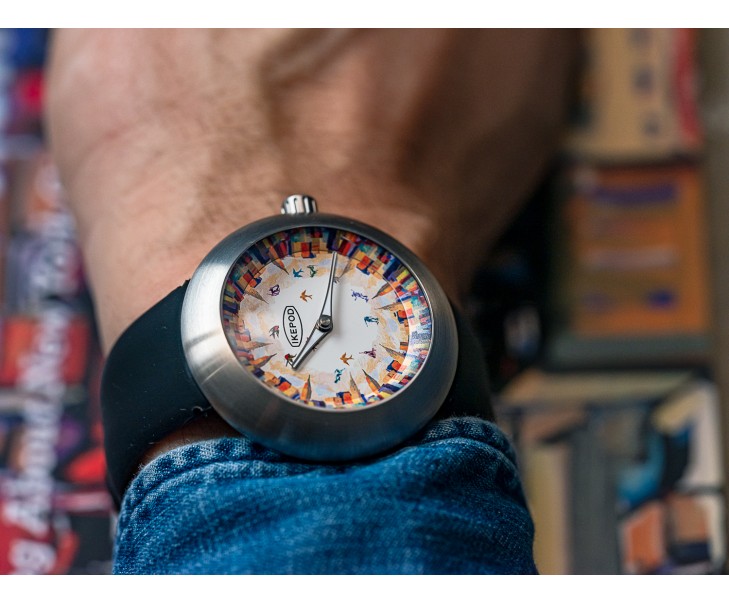 IKEPOD Megapod Skaters In The Sky x Tom Christopher - Red Army Watches 