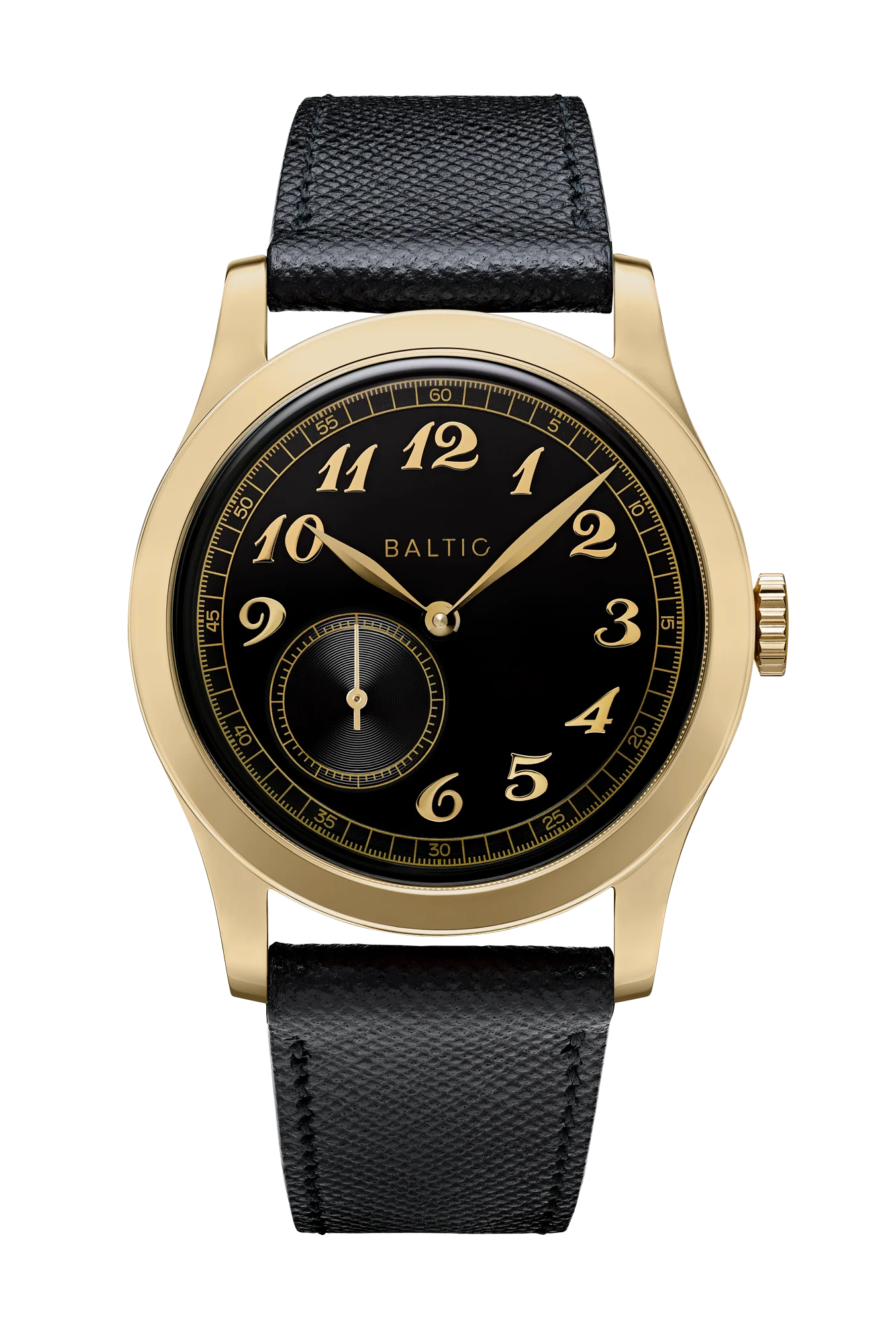 BALTIC MR  CLASSIC GOLD PVD (SAFFIANO) - Red Army Watches 