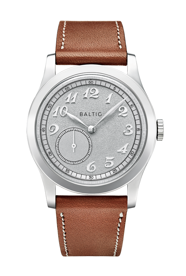 BALTIC MR01 SILVER (STITCHED LION) - Red Army Watches 