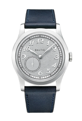 BALTIC MR CLASSIC SILVER (STITCHED NAVY BLUE)